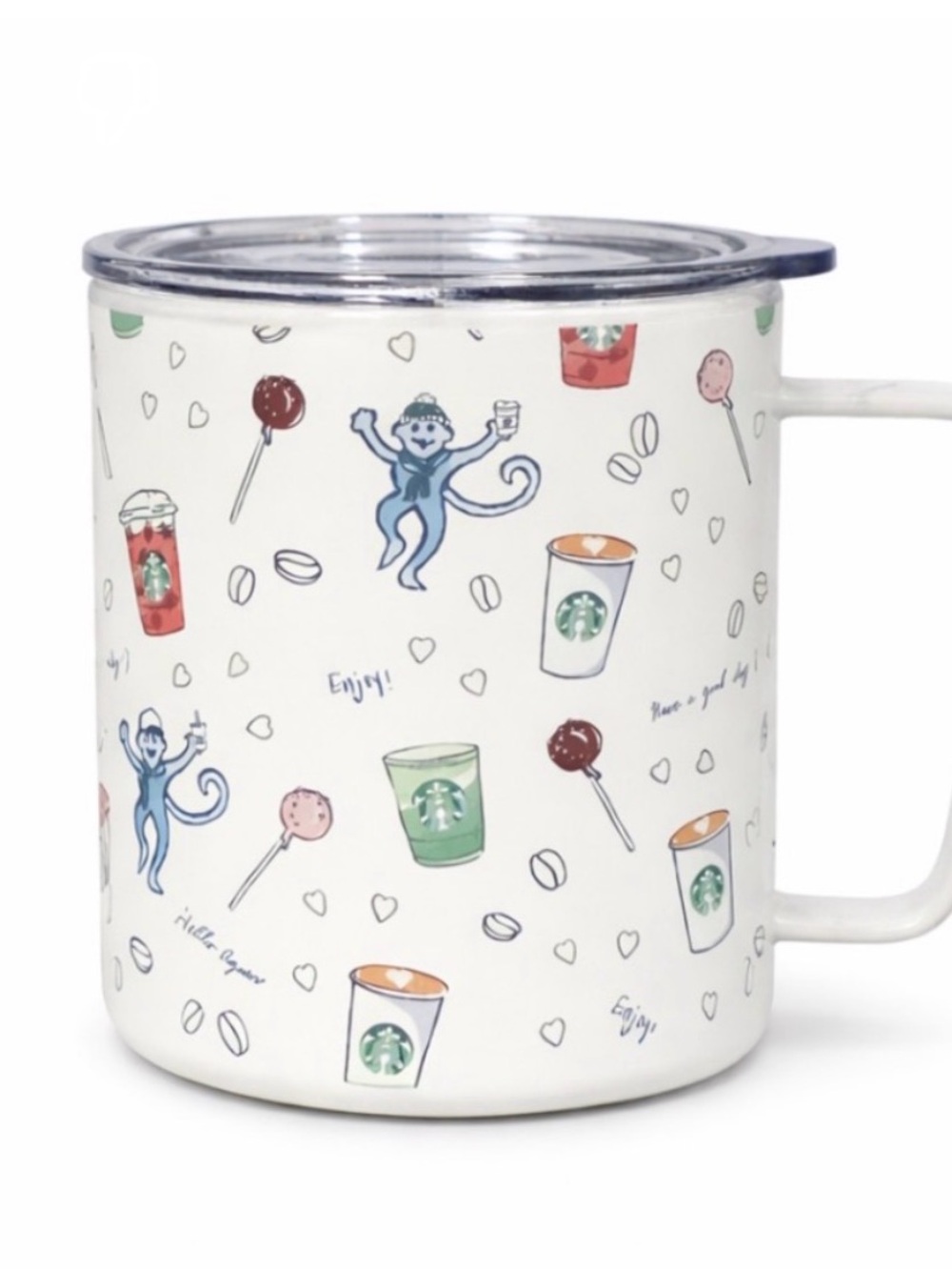 Starbucks x Roller Rabbit Coffeehouse Bonanza
Stainless Steel Camp Mug 12oz
